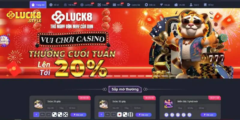Thông tin sơ lược về nhà cái Luck8